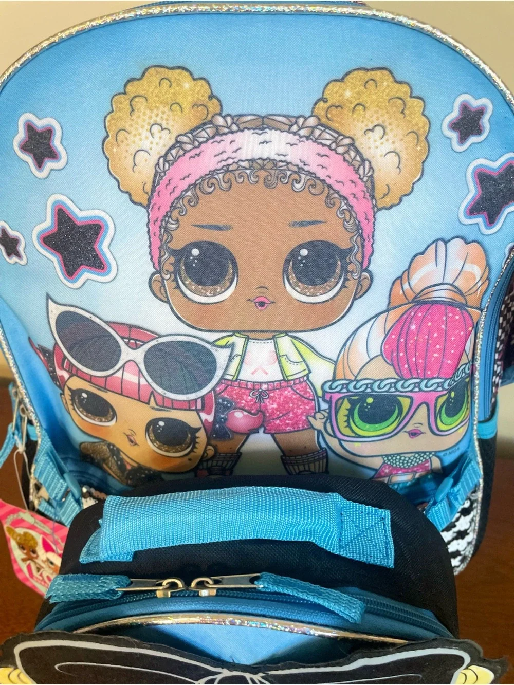 L.O.L. Surprise! Blue Character 5-Piece Backpack Set w/Lunch Bag + Accessories